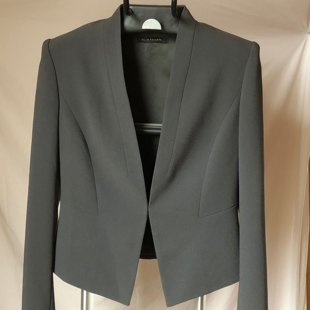 Elie Tahari Olive Jacket Size 0